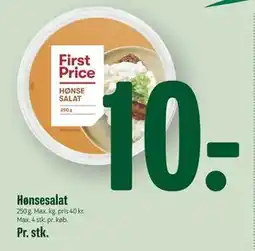 Min Købmand Hønsesalat, DKK 10 tilbud