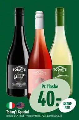 Min Købmand Today’s Special, DKK 40 tilbud