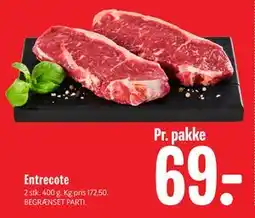 Min Købmand Entrecote, DKK 69 tilbud
