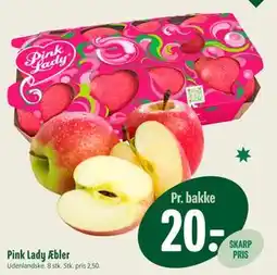 Min Købmand Pink Lady Æbler, DKK 20 tilbud