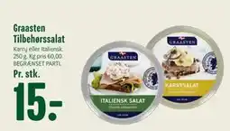 Min Købmand Graasten Tilbehørssalat, DKK 15 tilbud