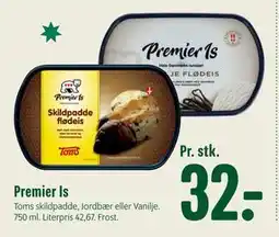 Min Købmand Premier Is, DKK 32 tilbud