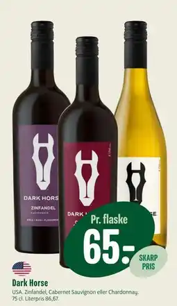 Min Købmand Dark Horse, DKK 65 tilbud
