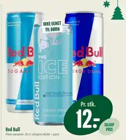 Min Købmand Red Bull, DKK 12 tilbud