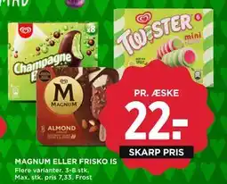 MENY MAGNUM ELLER FRISKO IS, DKK 22 tilbud
