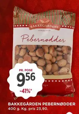 MENY BAKKEGÅRDEN PEBERNØDDER, DKK 9.56 tilbud