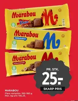 MENY MARABOU, DKK 25 tilbud