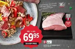 MENY CUVETTE AF DANSK KALV, DKK 69.95 tilbud