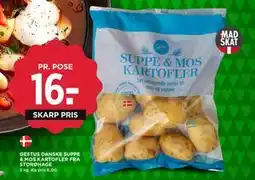 MENY GESTUS DANSKE SUPPE & MOS KARTOFLER FRA STORØHAGE, DKK 16 tilbud