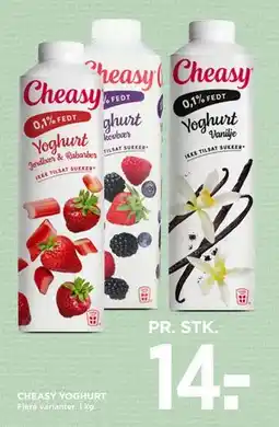 MENY CHEASY YOGHURT, DKK 14 tilbud