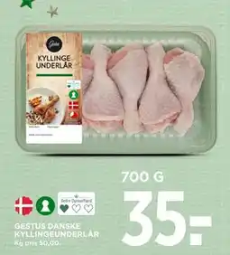 MENY GESTUS DANSKE KYLLINGEUNDERLÅR, DKK 35 tilbud