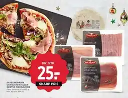MENY SYDEUROPÆISK CHARCUTERI ELLER GESTUS PIZZABUNDE, DKK 25 tilbud