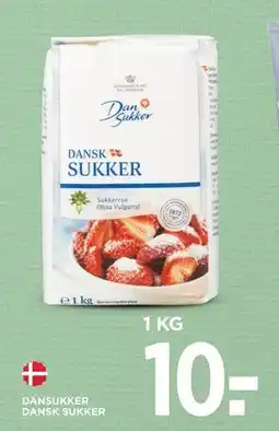 MENY DANSUKKER DANSK SUKKER, DKK 10 tilbud