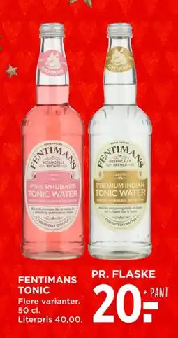 MENY FENTIMANS TONIC, DKK 20 tilbud
