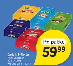 Fakta Tyskland Carletti P-Tærter tilbud