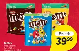 Fakta Tyskland M&m's tilbud