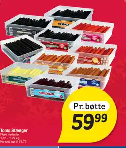 Fakta Tyskland Toms Stænger tilbud