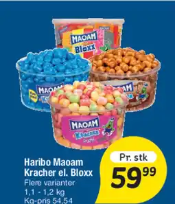 Fakta Tyskland Haribo Maoam Kracher el. Bloxx tilbud