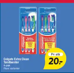 Fakta Tyskland Colgate Extra Clean Tandbørster tilbud
