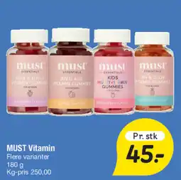 Fakta Tyskland MUST Vitamin tilbud