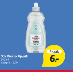 Fakta Tyskland 365 Minirisk Opvask tilbud