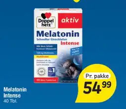 Fakta Tyskland Melatonin Intense 40 Tbl. tilbud