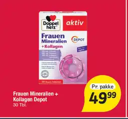 Fakta Tyskland Frauen Mineralien + Kollagen Depot tilbud