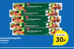 Fakta Tyskland Coop Husholdningsfilm Perforeret tilbud