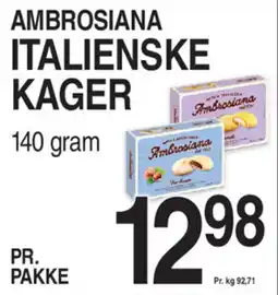 ABC Lavpris AMBROSIANA Italienske kager tilbud