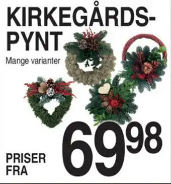 Kirkegårds- pynt