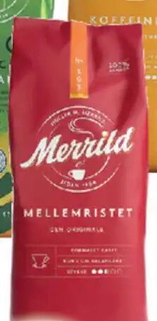 ABC Lavpris MERRILD KAFFE Rød Merrild tilbud
