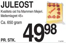 ABC Lavpris Juleost tilbud