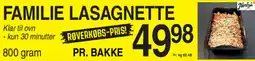 ABC Lavpris Familie lasagnette tilbud