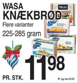 ABC Lavpris WASA Knækbrød tilbud