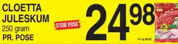 ABC Lavpris CLOETTA Juleskum tilbud