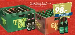 Bilka Tuborg Classic, Grøn Tuborg eller Carlsberg Pilsner tilbud