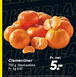 Bilka Clementiner tilbud