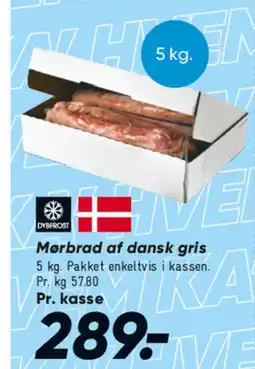 Bilka Mørbrad af dansk gris tilbud