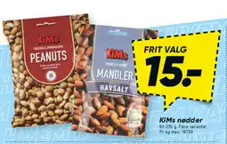 Bilka KiMs nødder tilbud