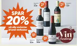 Bilka På alle varianter af små vinflasker tilbud