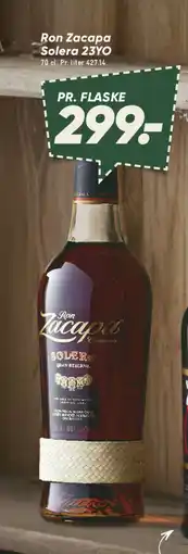 Bilka Ron Zacapa Solera 23YO tilbud