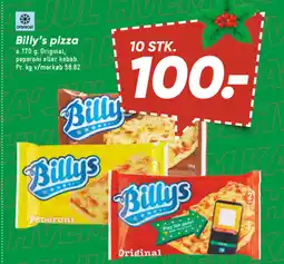 Bilka Billy's pizza tilbud
