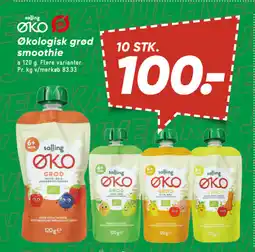 Bilka Salling Økologisk grød smoothie tilbud
