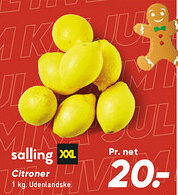 Bilka Salling Citroner tilbud