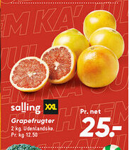 Bilka Salling Grapefrugter tilbud