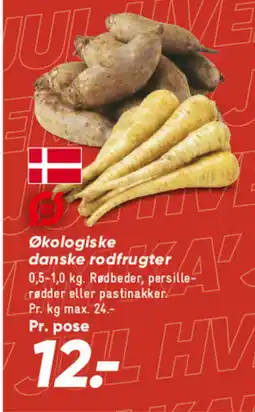 Bilka Økologiske danske rodfrugter tilbud