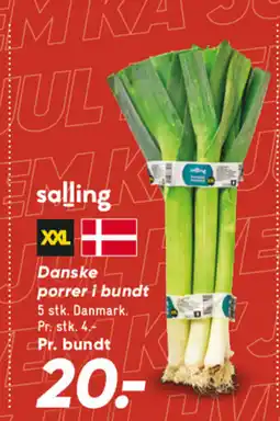 Bilka Danske porrer i bundt tilbud
