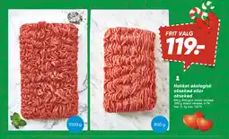 Bilka Hakket økologisk oksekød eller oksekød tilbud
