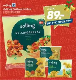 Bilka Salling Kyllinge fastfood marked tilbud