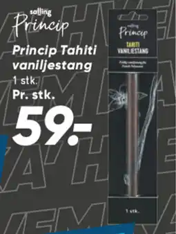 Bilka Salling Princip Tahiti vaniljestang tilbud